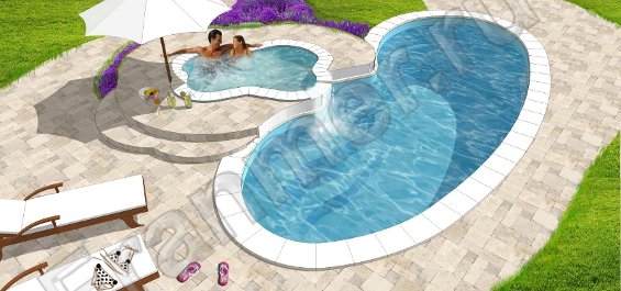 бассейн и SPA отличное сочетание для релаксации