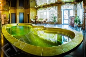 композитный бассейн, стеклопластиковый бассейн, 
